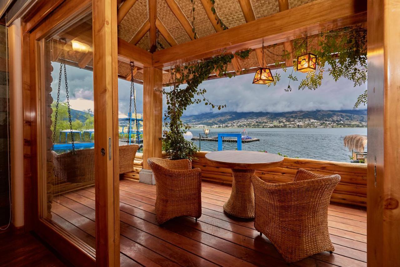 Hosteria Cabanas Del Lago Otavalo Esterno foto