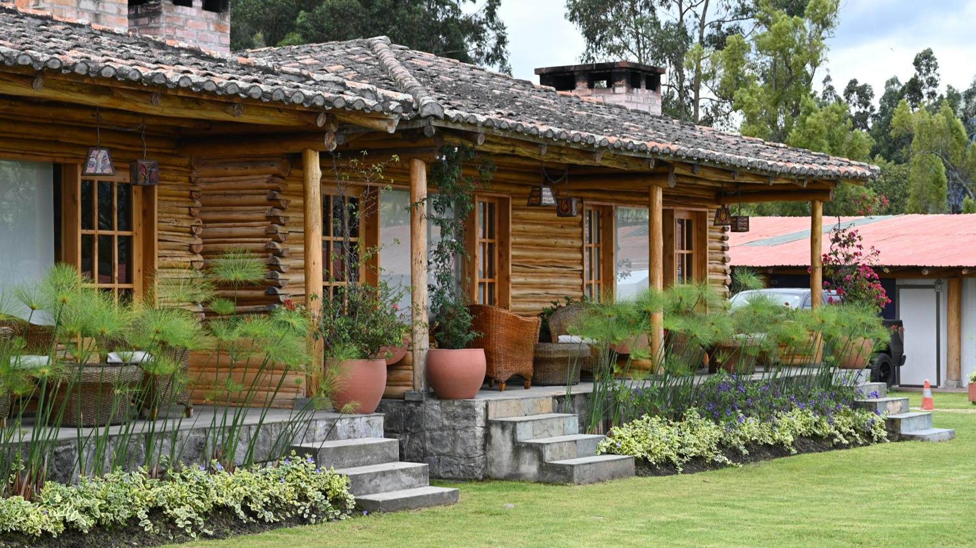 Hosteria Cabanas Del Lago Otavalo Esterno foto